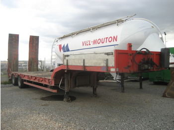 ASCA Machine carrier semi trailer - Επικαθήμενο με χαμηλό δάπεδο