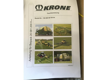 Σανού και κτηνοτροφικά μηχανήματα KRONE Big pack