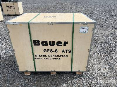 Καινούριο Βιομηχανική γεννήτρια BAUER GFS-6 ATS (Unused): φωτογραφία 2