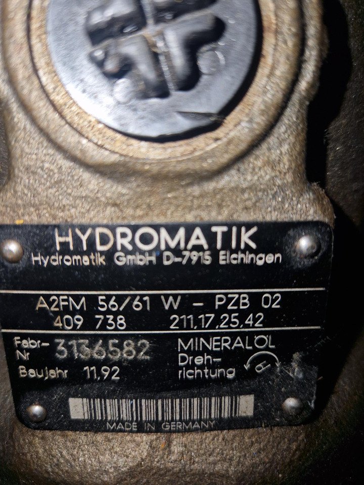 Υδραυλική αντλία BOMBA HYDROMATIK A2FM 56/61W: φωτογραφία 3