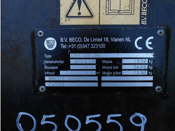 Κουβας για Κατασκευή μηχανήματα Beco DIEPLEPEL CW55 SMAL: φωτογραφία 4