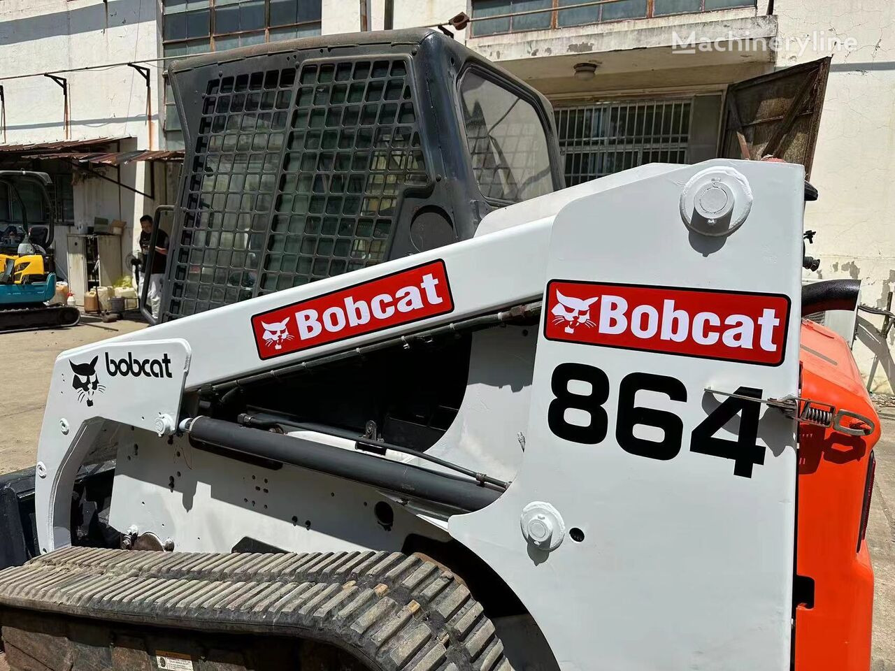 Ερπυστριοφόρος μικρός φορτωτής Bobcat 864: φωτογραφία 4