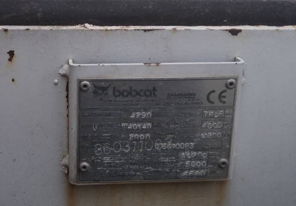 Μηχάνημα διάτρησης οριζόντιος Bobcat T 40140: φωτογραφία 20