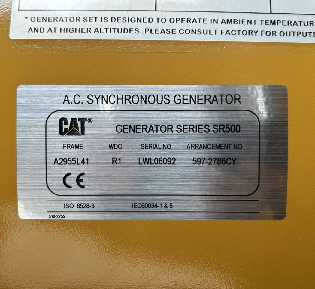Βιομηχανική γεννήτρια CAT DE450GC - 450 kVA Stand-by Generator - DPX-18219: φωτογραφία 18