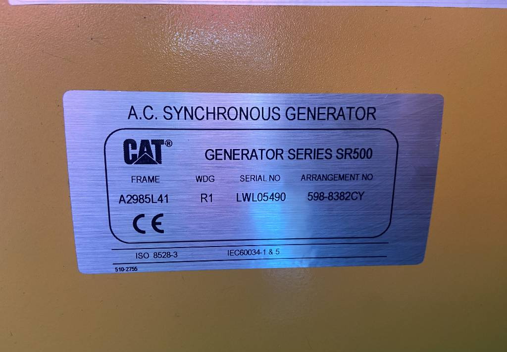 Βιομηχανική γεννήτρια CAT DE550GC - 550 kVA Stand-by Generator - DPX-18221: φωτογραφία 16