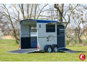 Cheval Liberté Maxi 2 Duomax trailer for 2 horses GVW 2600kg tack room saddle - Τρέιλερ μεταφοράς αλόγων