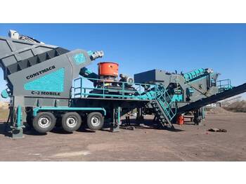 Constmach 120-150 tph Mobile Jaw Crusher Plant ( Cone and Jaw  ) - Κινητός σπαστήρας