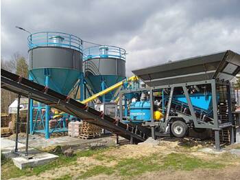 Constmach 30 m3/h Small Mobile Concrete Batching Plant - Εργοστάσιο σκυροδέματος