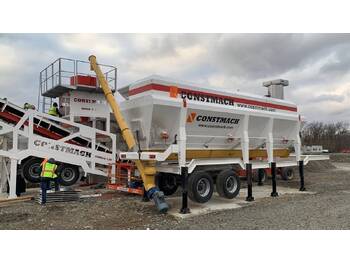 Constmach Horizontal Cement Silo | Mobile Cement Silo - Εξοπλισμός σκυροδέματος