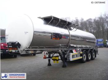 Crossland Bitumen tank inox 31.8 m3 / 1 comp - Επικαθήμενο βυτίο