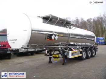 Crossland Bitumen tank inox 31.8 m3 / 1 comp - Επικαθήμενο βυτίο