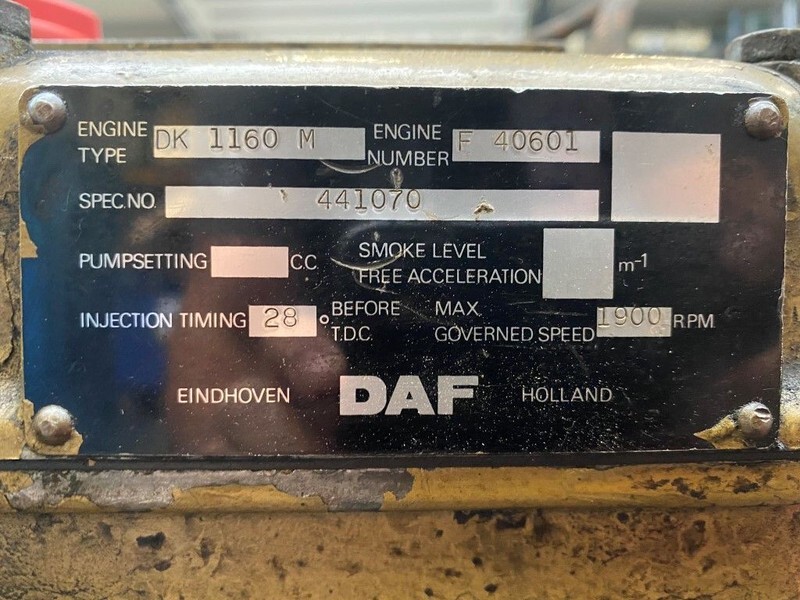 Κινητήρας DAF DK 1160 M 200 PK Marine Diesel motor: φωτογραφία 3