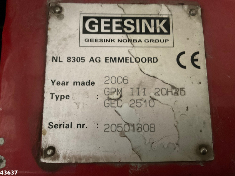 Απορριμματοφόρο DAF FAG 75 CF 250 Geesink 20m³: φωτογραφία 18