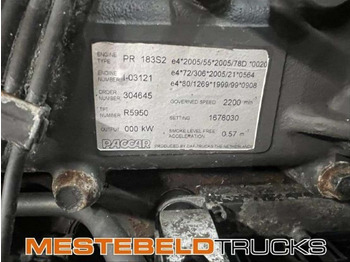 Κινητήρας και ανταλλακτικά για Φορτηγό DAF Motor PR 183 S2: φωτογραφία 3