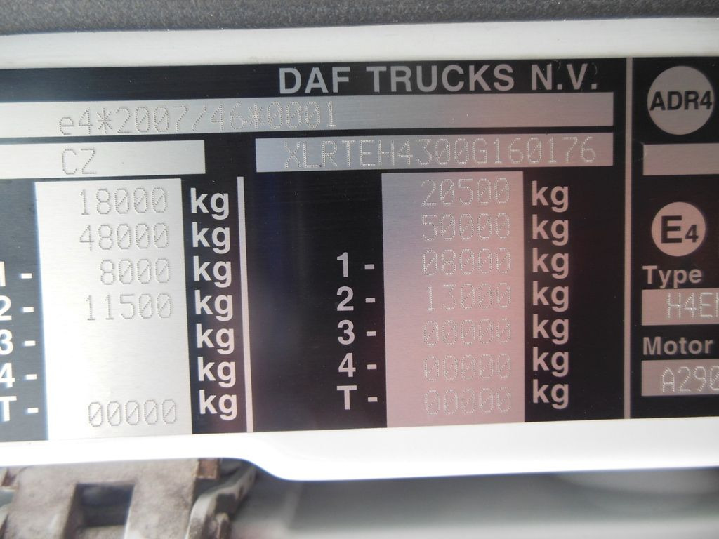 Leasing DAF XF 106.510 SSC, MANUELL, RETARDER, TOP STAND!!!  DAF XF 106.510 SSC, MANUELL, RETARDER, TOP STAND!!!: φωτογραφία 25