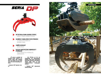 Καινούριο Αρπάγη για Κατασκευή μηχανήματα DEMOQ DP130 Log Grab  2000 kg: φωτογραφία 2
