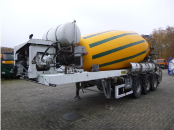 Μπετονιέρα επικαθήμενο De Buf Concrete mixer trailer 12 m3 BM12-39-3: φωτογραφία 1
