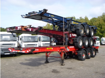 Επικαθήμενο μεταφοράς εμπορευματοκιβωτίων/ Κινητό αμάξωμα Dennison Stack - 3 x container trailer 20-40-45 ft: φωτογραφία 1