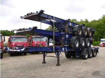 Dennison Stack of 3 units - 3-axle sliding container trailer - Επικαθήμενο μεταφοράς εμπορευματοκιβωτίων/ Κινητό αμάξωμα