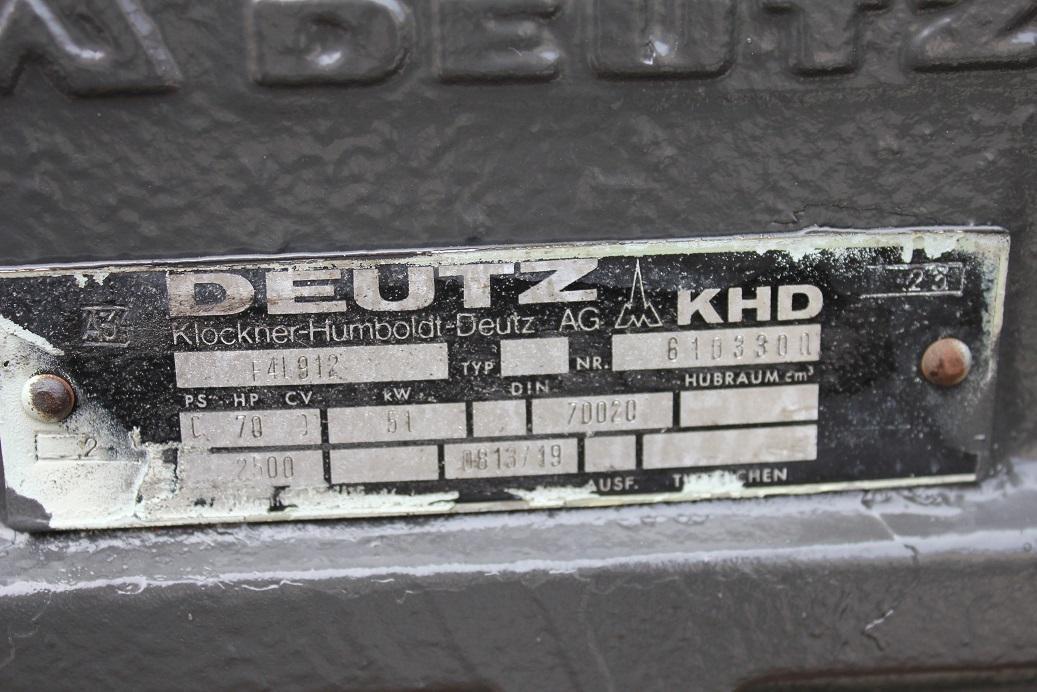 Κινητήρας για Κατασκευή μηχανήματα Deutz F4L912 n ü: φωτογραφία 7