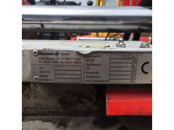 Dürwen Triple pallet Handler with separate side shift - Πιρούνες