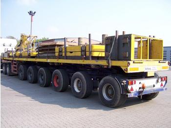 ES-GE Germany 85.000kg complete, 6 axle - Επικαθήμενο πλατφόρμα/ Καρότσα