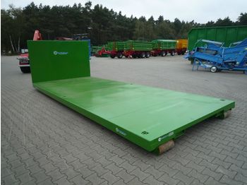 EURO-Jabelmann Container STE 6500/Plattform Abrollcontainer, Ha  - Κοντέινερ τύπου γάντζου