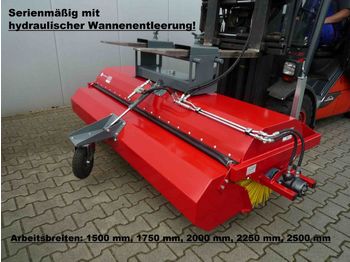 EURO-Jabelmann Staplerkehrmaschinen 1,50 m, einschl. hydr. Entleerung, aus laufe  - Σκούπα