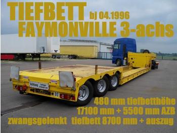 Faymonville FAYMONVILLE TIEFBETTSATTEL 8700 mm + 5500 zwangs - Επικαθήμενο με χαμηλό δάπεδο