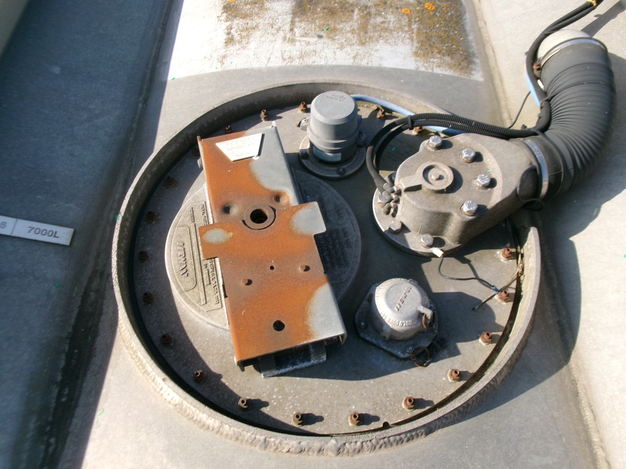 Επικαθήμενο βυτίο για τη μεταφορά καυσίμων Feldbinder Fuel tank alu 42 m3 / / 6 comp + pump: φωτογραφία 26
