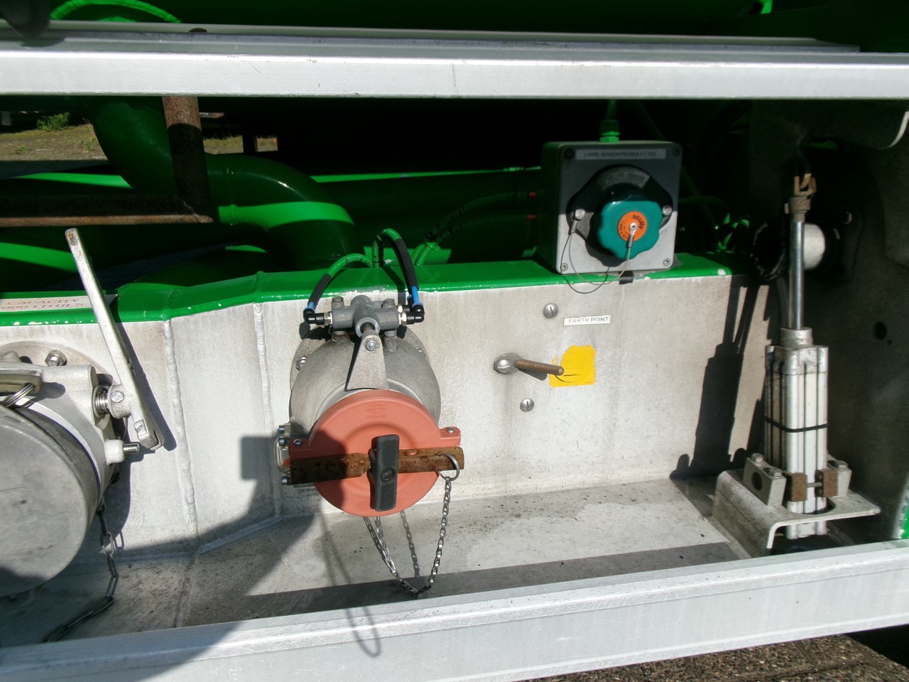 Επικαθήμενο βυτίο για τη μεταφορά καυσίμων Feldbinder Fuel tank alu 42 m3 / / 6 comp + pump: φωτογραφία 20