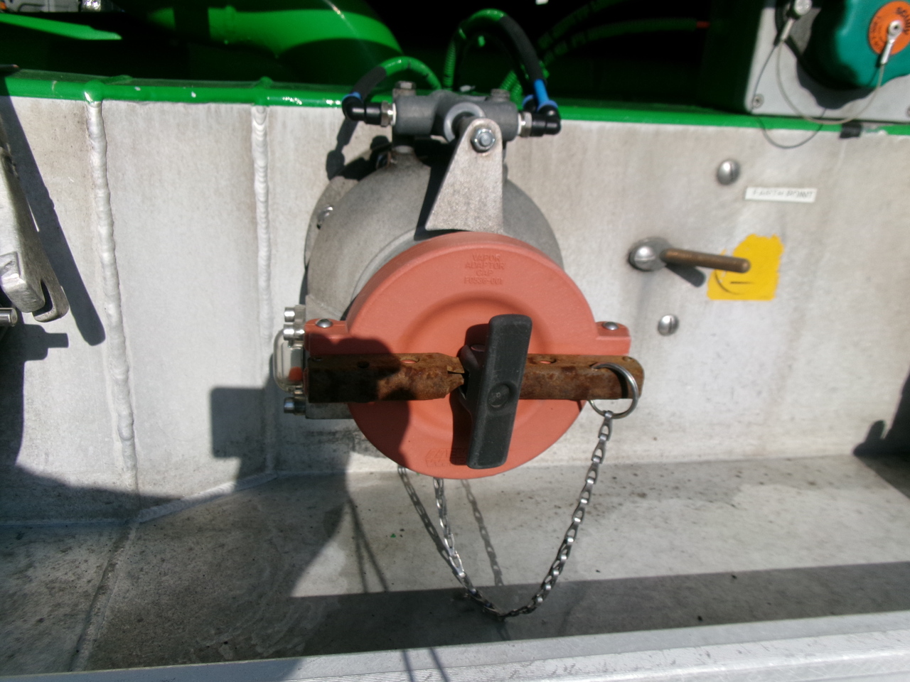 Επικαθήμενο βυτίο για τη μεταφορά καυσίμων Feldbinder Fuel tank alu 42 m3 / / 6 comp + pump: φωτογραφία 21
