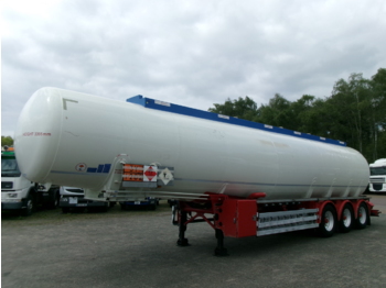 Feldbinder Fuel tank alu 44.6 m3 + pump - επικαθήμενο βυτίο