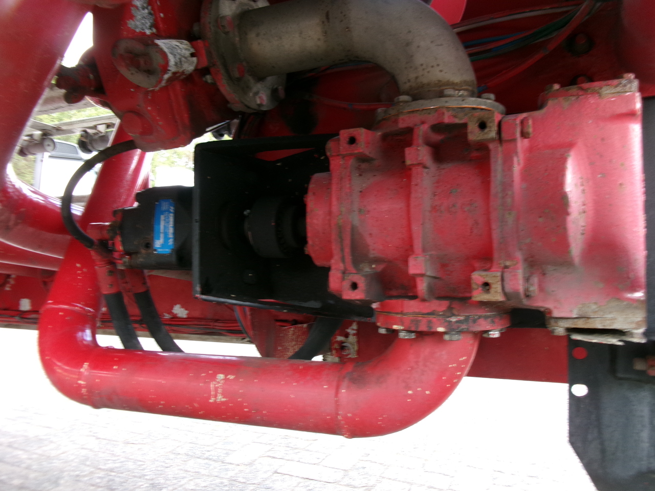 Επικαθήμενο βυτίο για τη μεταφορά καυσίμων Feldbinder Fuel tank alu 44.6 m3 + pump: φωτογραφία 12