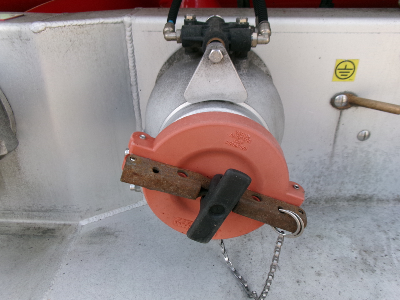 Επικαθήμενο βυτίο για τη μεταφορά καυσίμων Feldbinder Fuel tank alu 44.6 m3 + pump: φωτογραφία 18