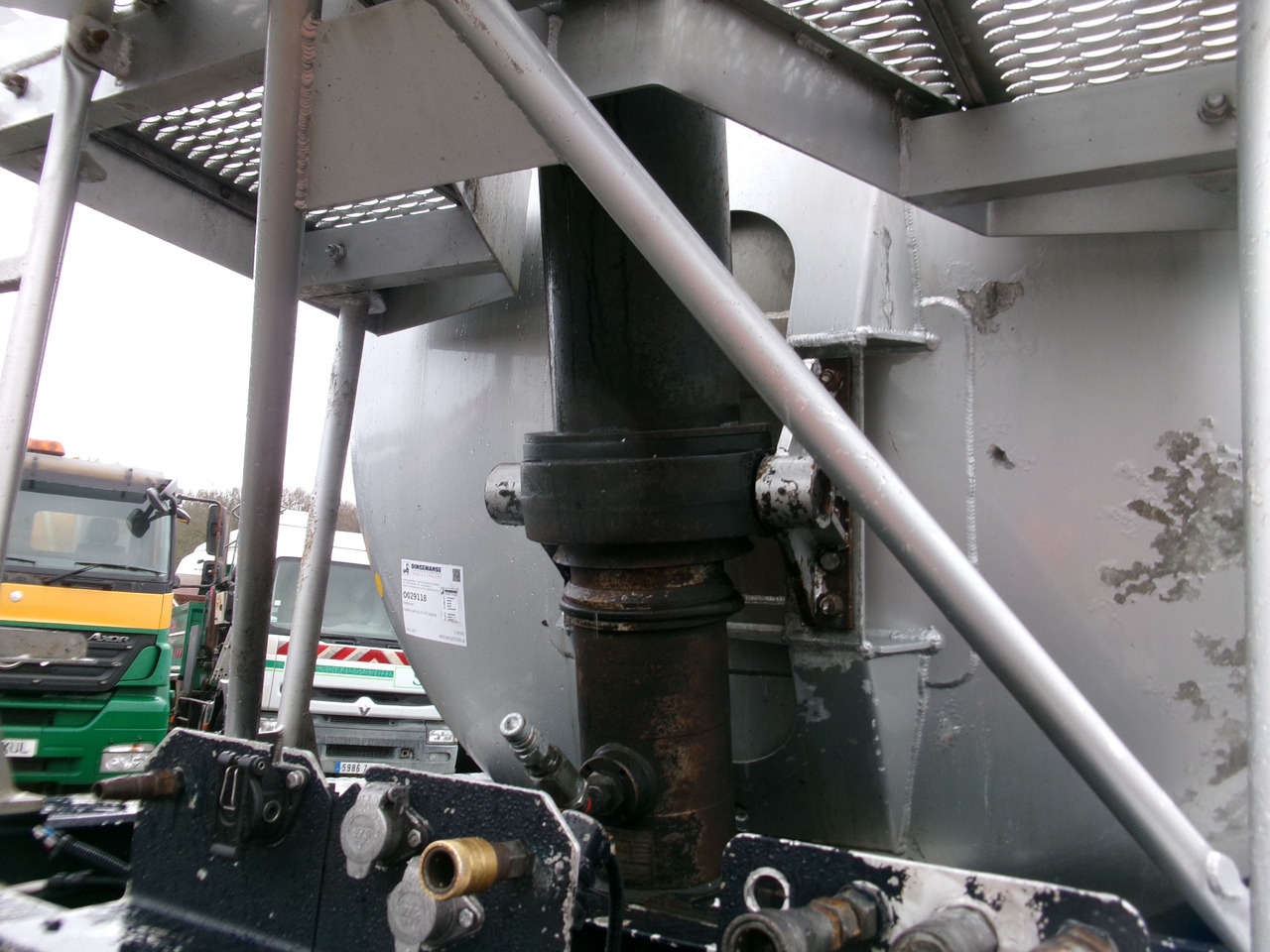Leasing Feldbinder Powder tank alu 38 m3 (tipping) Feldbinder Powder tank alu 38 m3 (tipping): φωτογραφία 12