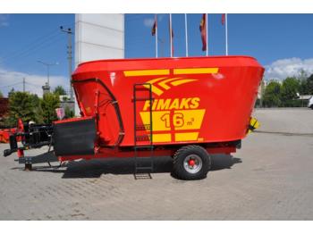 Fimaks Futtermischwagen 16m3 FMV 16 F/ feeding mixer / wóz paszowy - Ενσιροδιανομέας