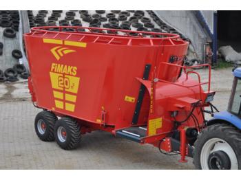 Fimaks Futtermischwagen 20m3 FMV 20 F/ feeding mixer / wóz paszowy - Ενσιροδιανομέας