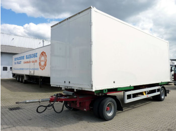 Fliegl ZWP180 Wechself mit Koffer BPW-Eco Durchladeeinr - Ρυμούλκα μεταφοράς εμπορευματοκιβωτίων/ Κινητό αμάξωμα