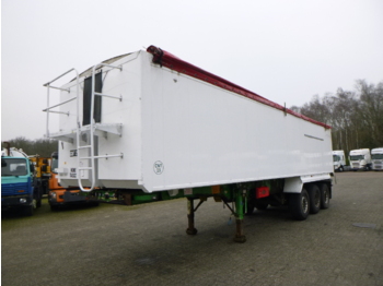 Επικαθήμενο ανατρεπόμενο Fruehauf Tipper trailer alu 48.7 m3 + tarpaulin: φωτογραφία 1