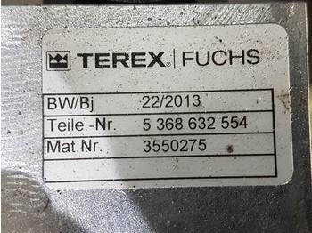Υδραυλικό για Κατασκευή μηχανήματα Fuchs MHL320-Terex 5368632554-Valve/Ventile/Ventiel: φωτογραφία 4