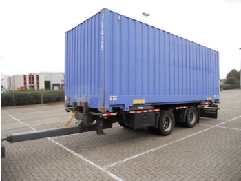 GS Meppel BDF met bak! Container - Ρυμούλκα μεταφοράς εμπορευματοκιβωτίων/ Κινητό αμάξωμα