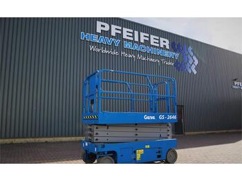 Ψαλιδωτό ανυψωτικό Genie GS2646 Electric, 10m Working Height, 454kg Capacit