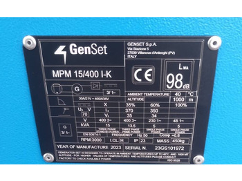 Βιομηχανική γεννήτρια Genset MPM 15/400 I-K - Welding Genset - DPX-35500: φωτογραφία 4