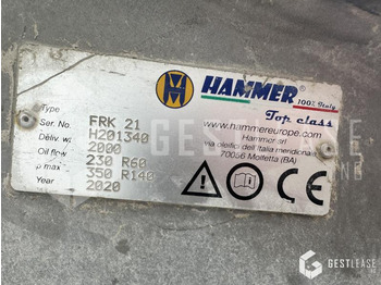 HAMMER FKR21 - Ψαλίδι υδραυλικό για Κατασκευή μηχανήματα: φωτογραφία 5