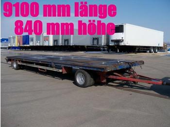  HANGLER JUMBO ANHÄNGER 9100 mm länge 84 cm höhe - Τρέιλερ πλατφόρμα/ Καρότσα