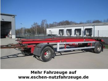 HKM G18 SZL, Schlitten, Luft, BPW  - Ρυμούλκα μεταφοράς εμπορευματοκιβωτίων/ Κινητό αμάξωμα