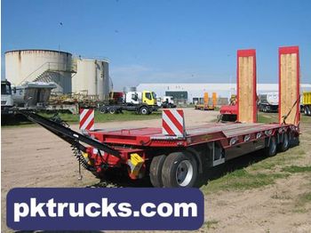 Humbaur 3-axle drawbar trailer - Επικαθήμενο πλατφόρμα/ Καρότσα