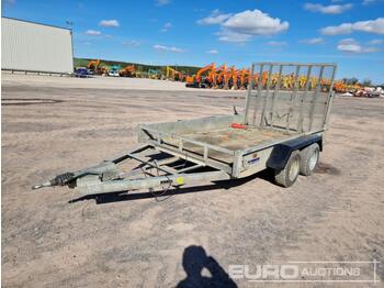  Indespension Twin Axle Plant Trailer, Ramp - Τρέιλερ μεταφοράς μηχανημάτων