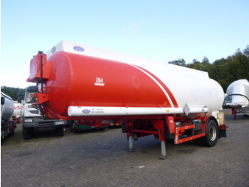 Επικαθήμενο βυτίο για τη μεταφορά καυσίμων Indox Fuel tank alu 23.8 m3 / 4 comp + pump/counter: φωτογραφία 1